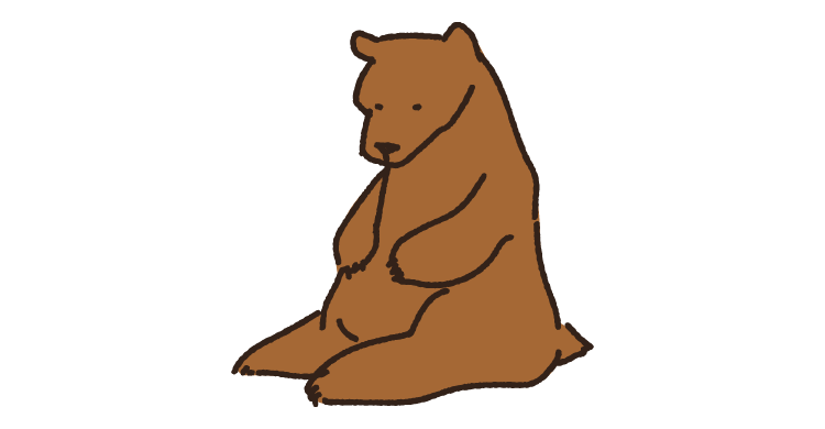 熊のイラスト