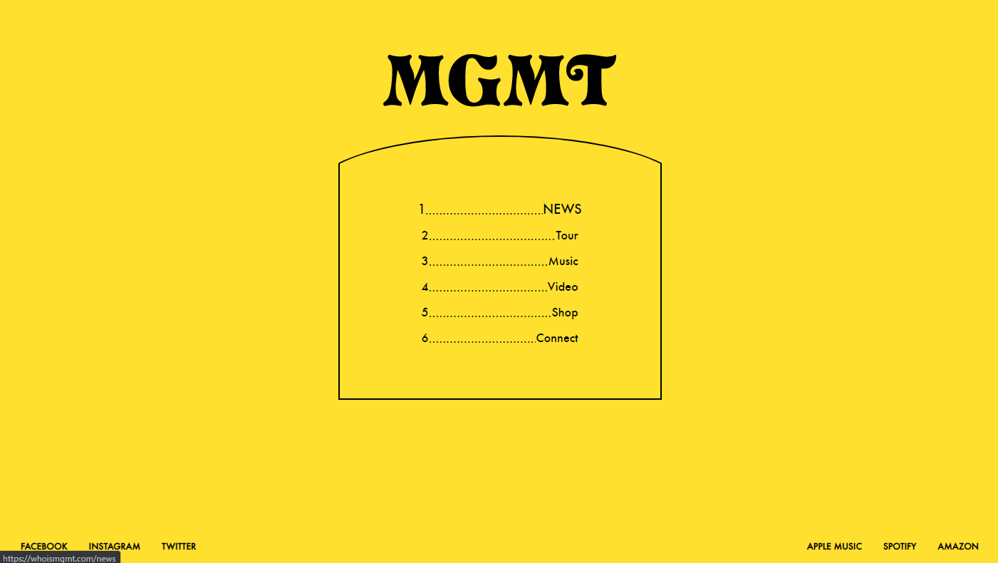 MGMT | Official Site