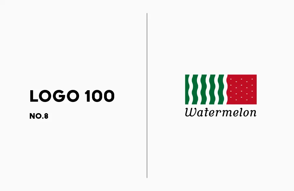 ロゴ100 | No.8 スイカ