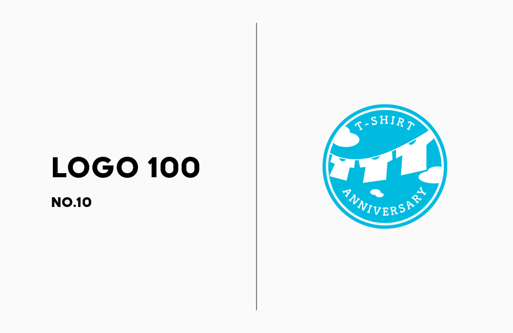 ロゴ100 | No.10 Tシャツの日
