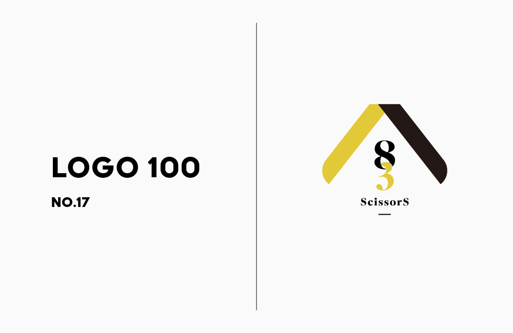 ロゴ100 | No.17 ハサミの日