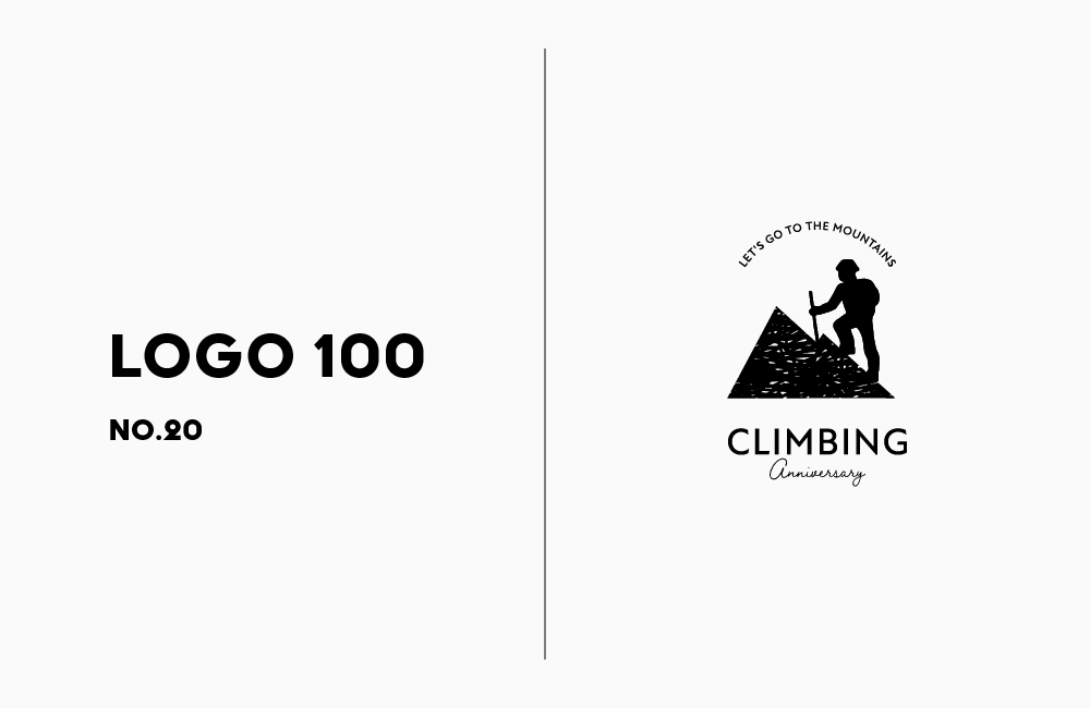 ロゴ100 | No.20 登山の日