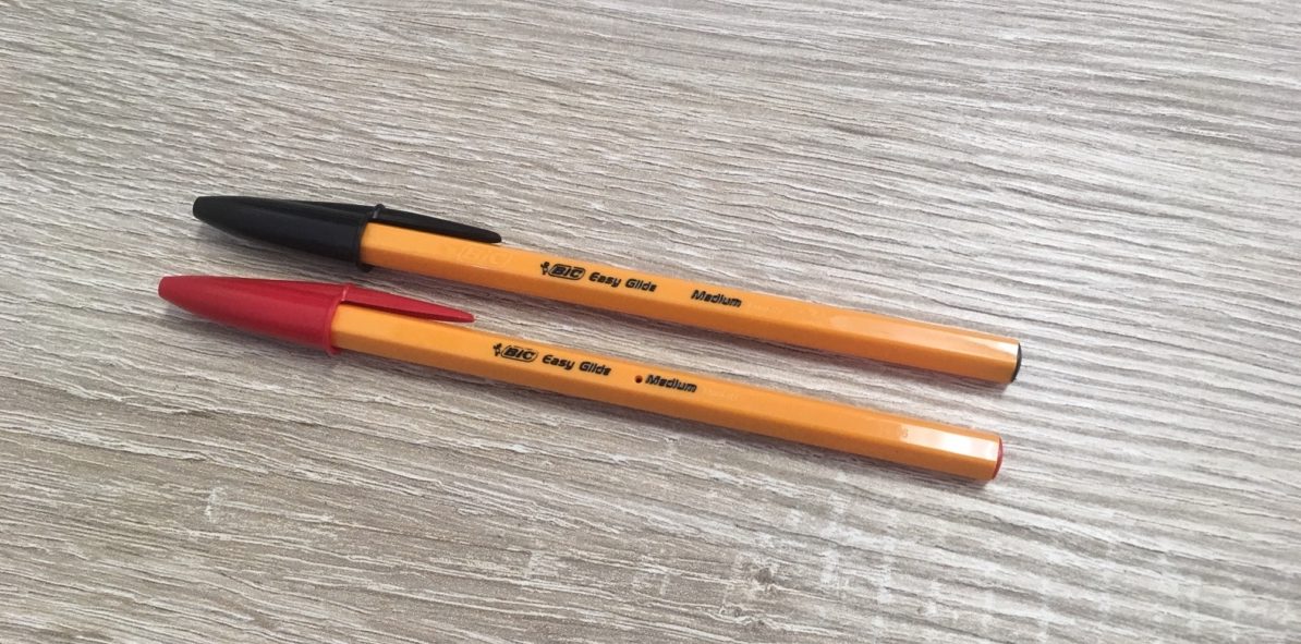好きな画材のはなし【BIC オレンジボールペン】