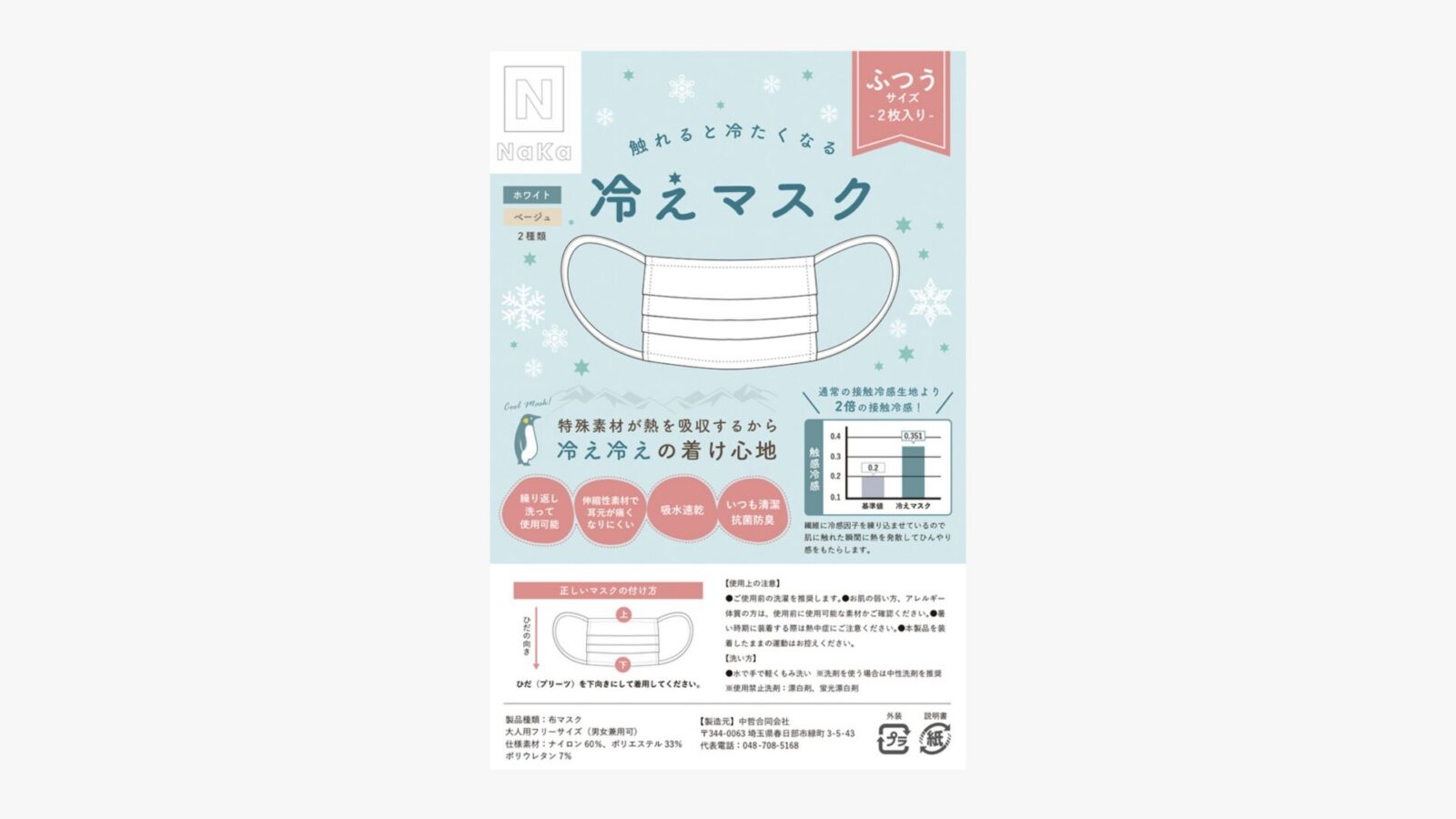 冷えマスク